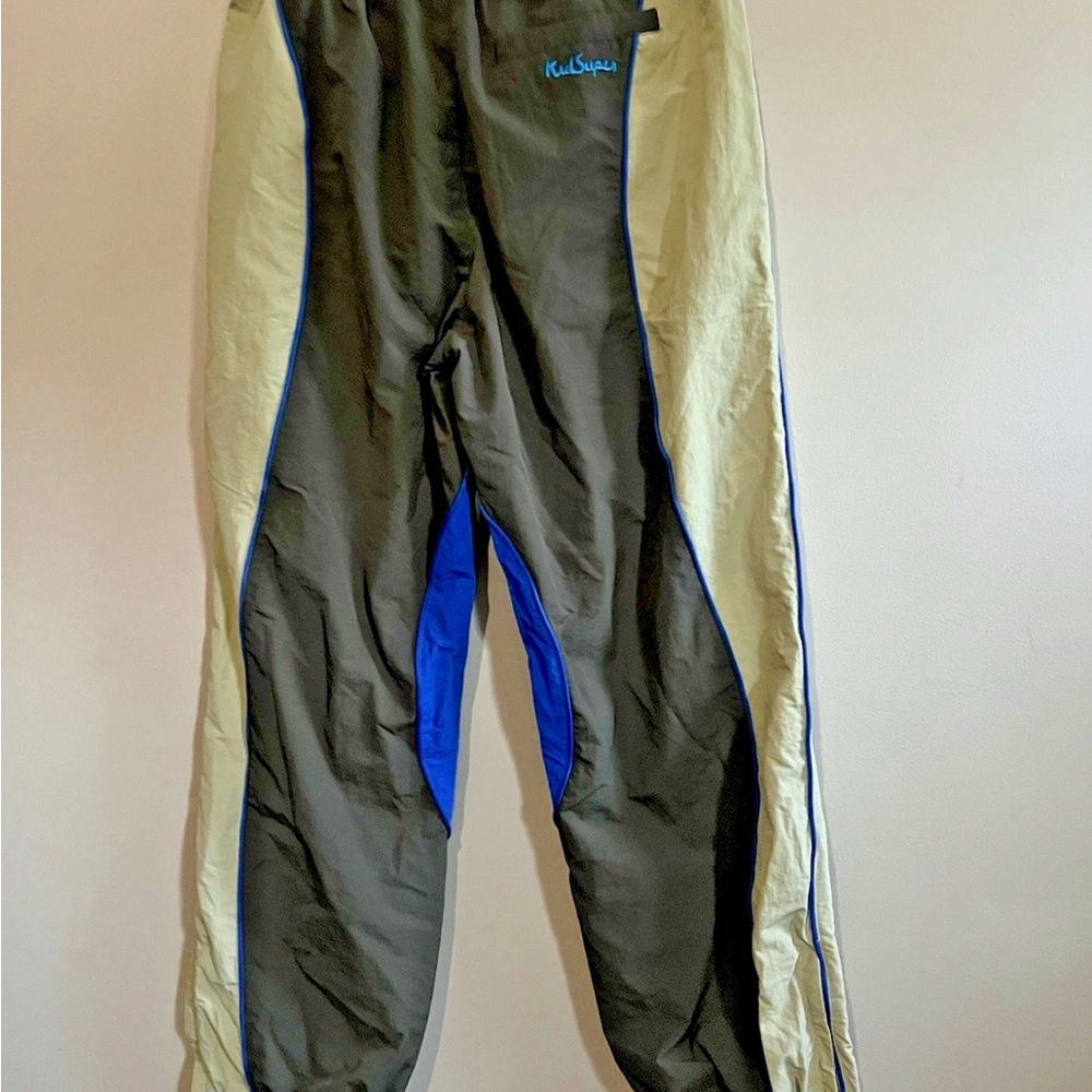 KIDSUPER BROOKLYN BOTANICS NYLON TRACKSUIT BOTTOMS - Picture 8 of 9